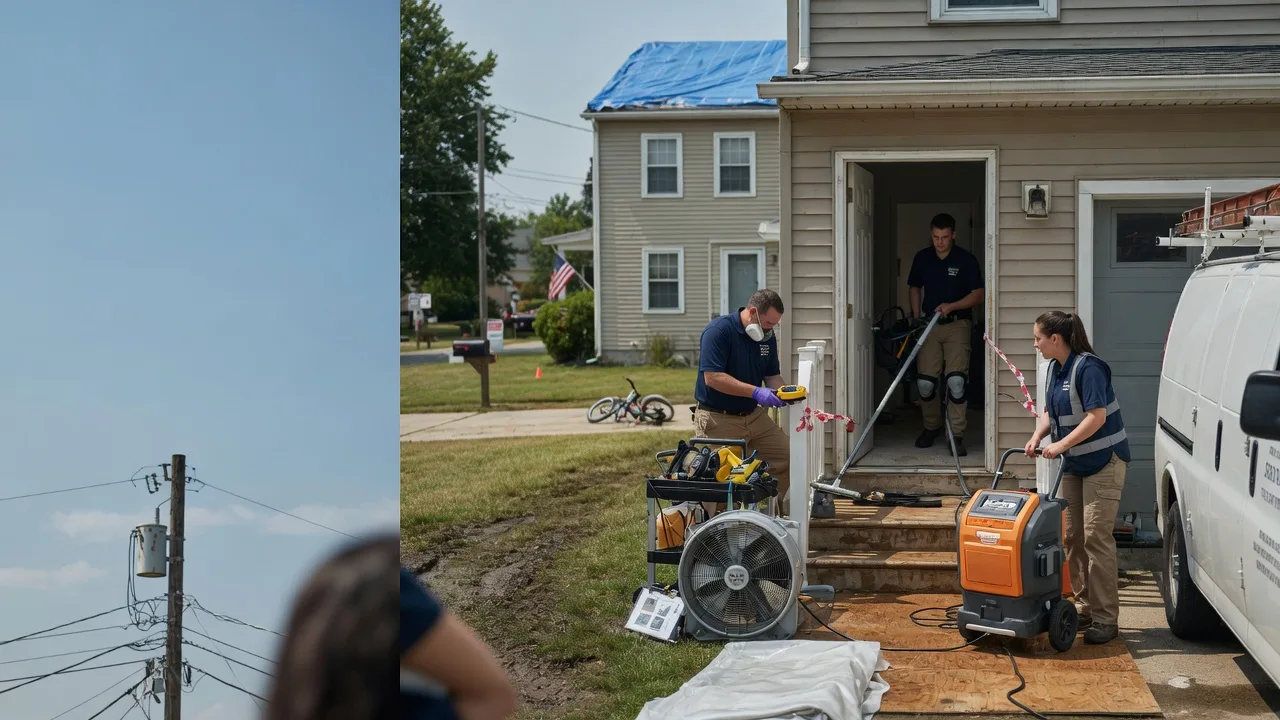 Water Damage Repair in Coventry, VT near me